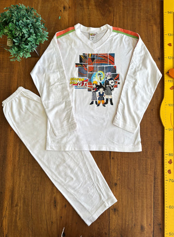 Pijama Infantil Dragon Ball Malha TAM 6/8 Anos
