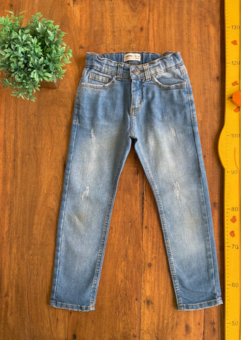 Calça Fuzarka Jeans Infantil TAM 5-6 Anos 116 cm