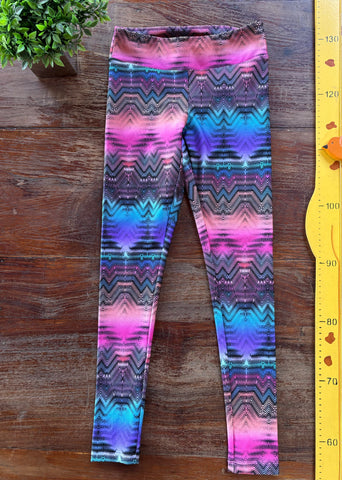 Calça Legging Colorida AG TAM 8 a 10 Anos