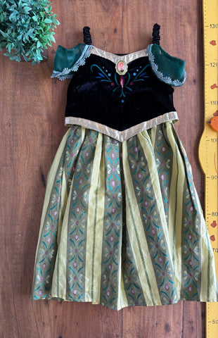 Fantasia Frozen Princesa Anna Disney Original TAM 6 Anos