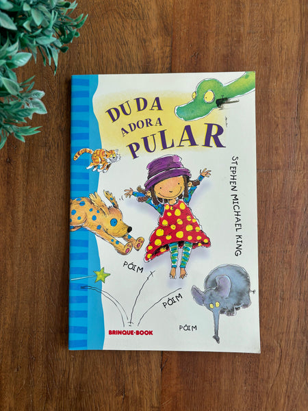 Livro Duda adora pular - Brinque-Book