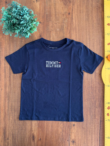 Camieta Infantil Azul Marinho Tommy Hilfiger Novo Original TAM 5 Anos