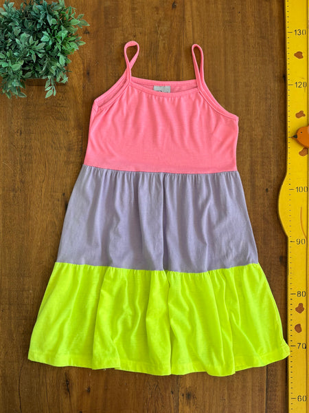 Vestido Infantil Camadas Bem Vestir TAM 6 Anos