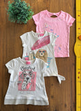 Kit 3 Camisetas Momi Cachorro TAM 3 Anos