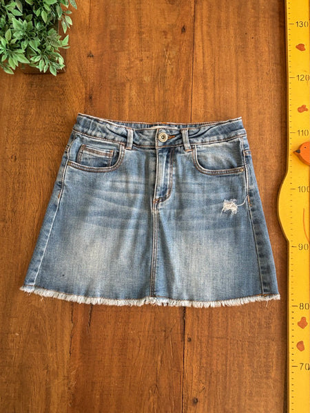 Saia Jeans Infantil Zara TAM 9 Anos