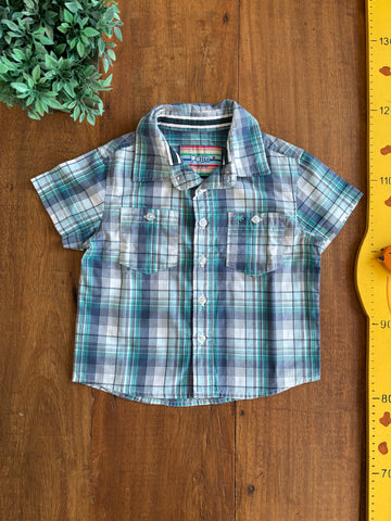 Camisa Xadrez Infantil Póim TAM 1-2 Anos