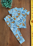 Pijama Carter's Infantil Azul TAM 4 Anos