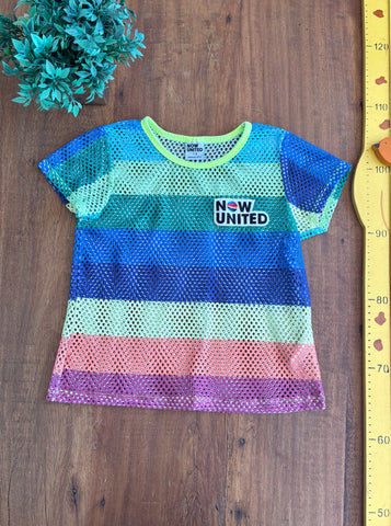 Blusa Now United Renner TAM 7/8 Anos