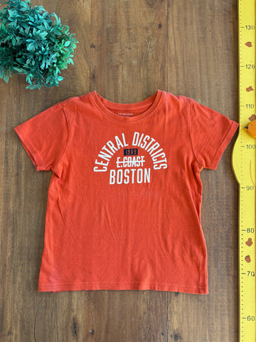 Camiseta Infantil Primark Laranja TAM 7/8 Anos