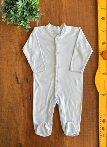 Macacão Arara Botões Algodão Pima Passalinho TAM 3 a 6 Meses