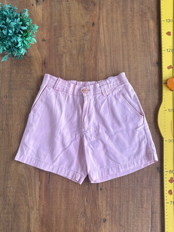 Bermuda Rosa Elastico TAM 10 a 12  Anos