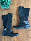 Bota Michael Kors Original Preta Couro TAM 35