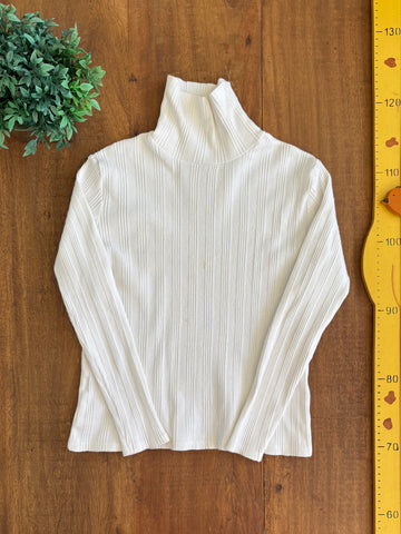 Blusa Zara Kids Canelada Gola TAM 10 Anos 140 cm