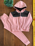 Conjunto Moletom Infantil Colorittá Casaco e Calças TAM 10 Anos
