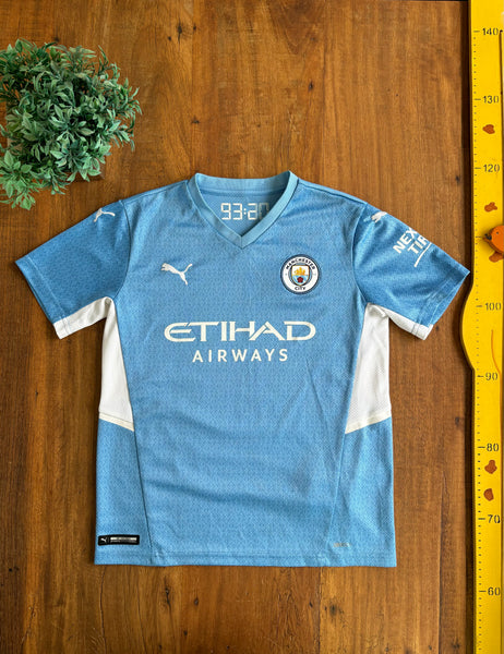 Camisa Original Manchester City Dry Fit Puma Infantil TAM 10-11 Anos