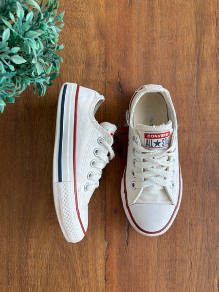 Tênis All Star Converse Infantil Branco TAM 26