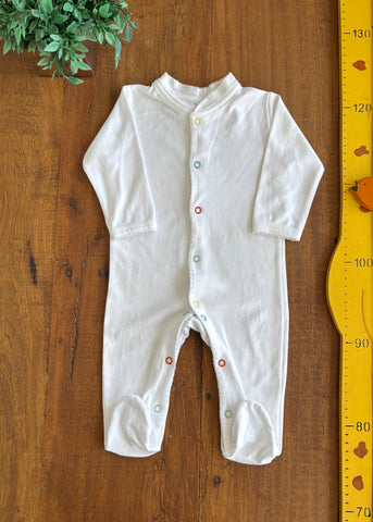 Macacão Arara Candy Algodão Pima Passalinho TAM 0 a 3 Meses