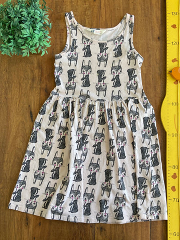 Vestido H&M Coelho TAM 6 a 8 Anos