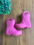 Bota infantil Galocha Crocs Rosa TAM 26 (C8)
