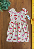 Vestido Infantil Cereja Carter’s Novo TAM 5 Anos