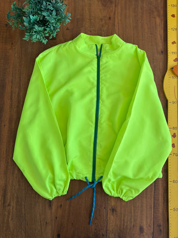 Jaqueta Cropped Corta Vento Dimy Candy Nova TAM 10 a 12 Anos
