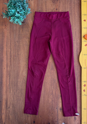 Calça Vinho Forrada Paraíso do Conjunto TAM 10 Anos