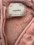 Casaco Fleece Rosa Fuzarka TAM 9/10 Anos 136 cm