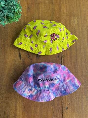 Kit 2 Chapéu Bucket Hat Overcome TAM Único
