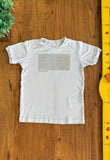 Camiseta Track & Field UV Tech Gelo e Prata TAM 5/6 Anos