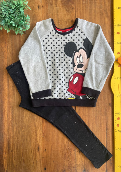 Conjunto Moletom Disney TAM 10 Anos