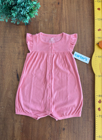 Romper Infantil Carter's Rosa Novo TAM 12 Meses