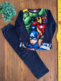 Pijama Infantil Plush Avengers Marvel TAM 7/8Anos