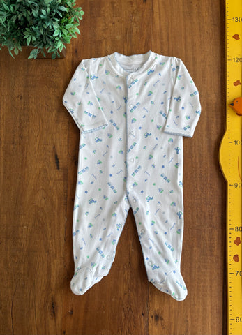 Macacão Arara Toys Algodão Pima Passalinho TAM 3 a 6 Meses