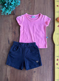 Conjunto Camiseta e Shorts Jenas Brandili TAM 1 Ano