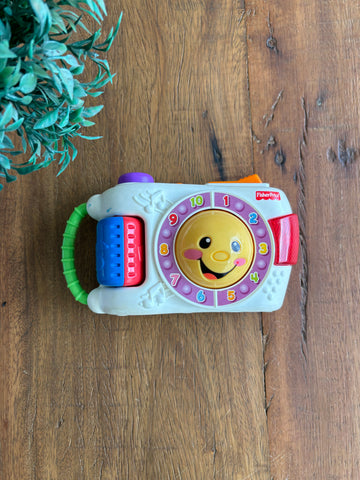 Máquina Fotográfica Fisher Price Musical