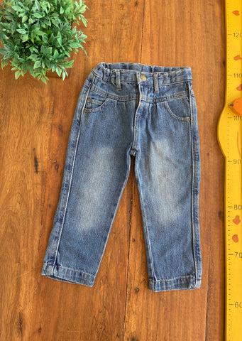 Calça Jeans Ajuste Interno Milon TAM 2 Anos