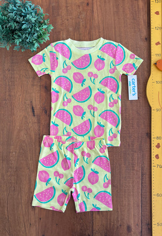 Pijama Carter's Novo Infantil Frutas TAM 3 Anos