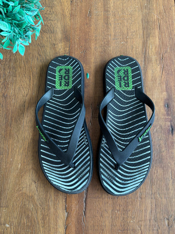 Chinelo Rider Grendene PretovTAM 32-33