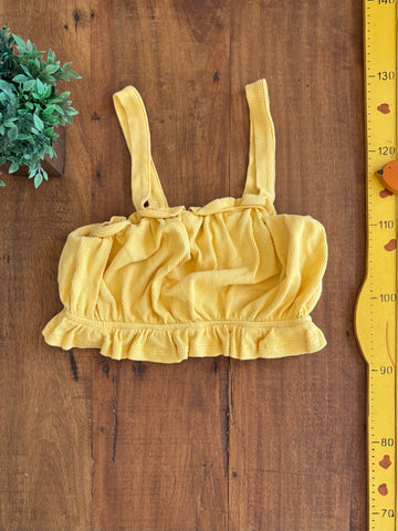 Top Hering Kids Amarelo TAM 14 Anos