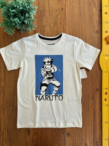 Camiseta Juvenil Estampa Frontal Naruto Marisa TAM 10 Anos