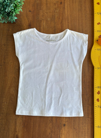 Camiseta Alphabeto Infantil TAM 6 Anos