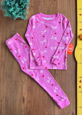 Pijama Infantil Coracoes Wonder Nation TAM 3 Anos