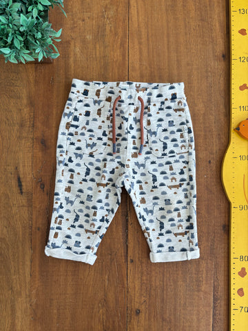 Calça Bebe Obaibi Animai TAM 12 Meses 74 cm