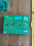 Quebra-cabeça EVA  Dino Blocks T-Rex & Triceratops - Fanfun