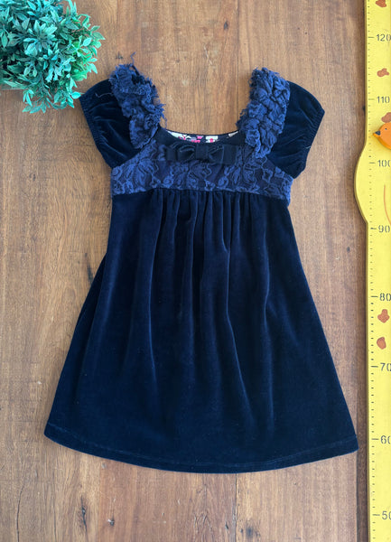 Vestido Infantil Plush Milkontos TAM 4 Anos