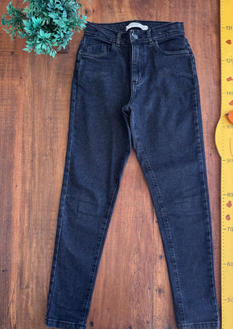 Calça Infantil  Jeans Fuzarka Preta TAM 11 - 12 Anos
