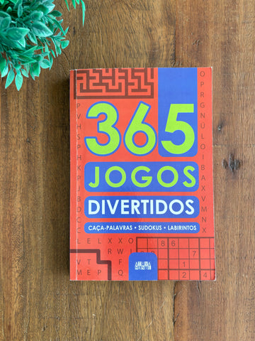 Livro Atividades NOVO 365 jogos divertidos - Ciranda Cultural