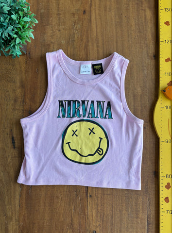 Regata Cropped Infantil Zara Nirvana TAM 13 a 14 nos