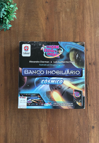 Jogo Banco Imobiliário Cósmico Viagem ao Espaço Sideral Estrela Cultural  8 - 11 anos