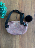 Bolsa Zara Gliter Gatinho 2 em 1 TAM 20 X 14 cm